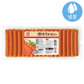 [다만세푸드] 한성 켄터키 후랑크H 1kg 소세지 햄, 10개