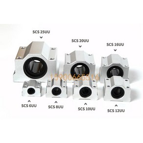 CNC 선형 모션 볼 베어링 기계 슬라이드 부싱 SC16UU SCS16UU 16mm, 1개