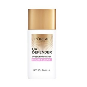 로레알파리 UV 디펜더 톤업 선크림 브라이트 앤 클리어 SPF50+ PA++++, 40ml, 1개