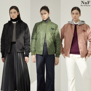 [Now n Foeve] NnF 여성 23FW 데일리 보아퍼 점퍼 1종