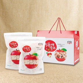 손예담 청송사과청 수제 청송애유과 800g, 1개