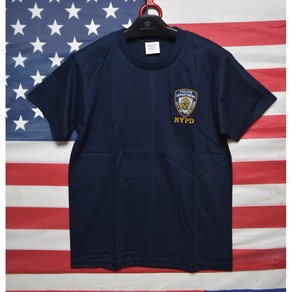 미국 경찰 NYPD 네이비 반팔 티셔츠 USA 새상품 M~XL 사이즈