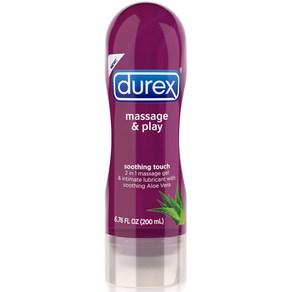 윤활유 Duex 마사지 젤 개인 윤활유 Duex 마사지 플레이 2 in 1 윤활유 6.76 oz Intensify with Enhancing Guaana, 1개