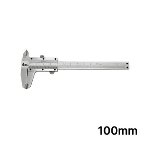 버니어캘리퍼스 100mm 노기스 정밀측정 자 10cm