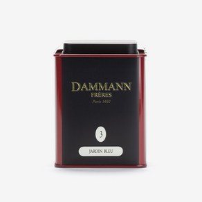 DAMMANN FRERES 다만프레르 쟈뎅 블루 틴케이스 티백 리필 모음 JARDIN BLEU, 1개, 1개입, 1개