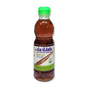 태국 PLA SAITAN 멸치 남플라 피쉬 소스 300ml / Anchovy FISH SAUCE NAM PLA, 1개