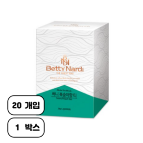 베티나르디 써니 피치 티 티백, 1.2g, 20개입, 1개