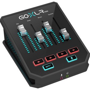 TC Helicon GO XLR Mini 유튜브 인터넷 방송용 믹서