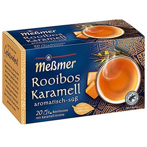 독일 메쓰머 Rooibos-Kaamell 루이보스 카라멜 20티백 X 4팩, 80개, 20개입, 4개