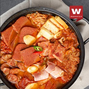 [외갓집] 햄가득 송탄 서정리 부대찌개 1kg x 5팩, 5개