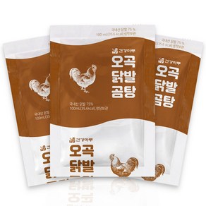 오곡 닭발곰탕 저염식 고단백 사골식 영양식품, 100ml, 30개