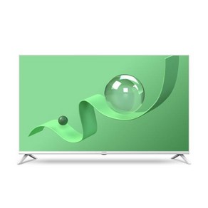 [더함] 109cm(43인치) TV 구글 5.0 스마트티비 (화이트) [UA431QLED], 고객직접설치, 스탠드형, UA431QLED, 109cm