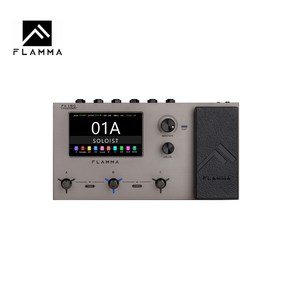 Flamma FX150 기타 멀티 이펙트 프로세서 일렉트릭 기타 페달, 스타더스트 그레이, 1개