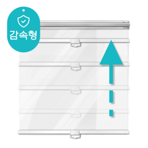 오모스트 나이트커버 냉장고 쇼케이스 필름 감속형, 무타공