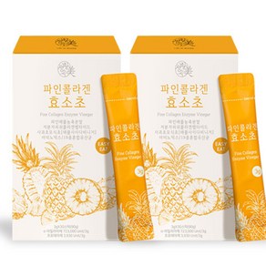 생활속미 파인콜라겐 효소초 1박스 30개입 자연 발효 식초, 90g, 2개