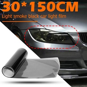 ca light smoke black tint film vinyl sticke wap taillights headlights fog 램프 커버 flm, 1개