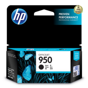 HP NO.950 정품잉크 CN049AA, Black, 1개