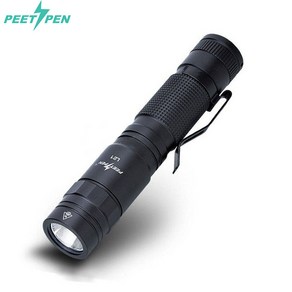 PEETPEN L21 LED후레쉬 1500루멘 충전식 손전등 18650 랜턴 휴대용 후라시 라이트 캠핑랜턴 순찰 등산 낚시