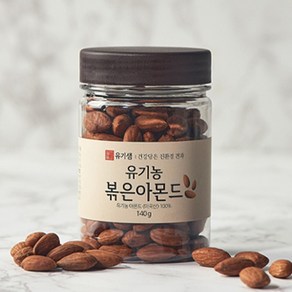 유기농 볶은아몬드 140g, 1개