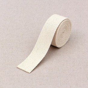 소잉데일리]내추럴 소프트 가방 웨이빙 끈 30mm 면, 01)내추럴 30mm 34620, 1개