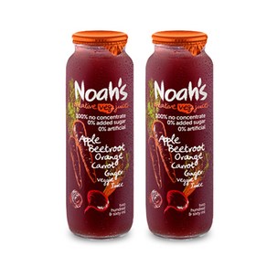 노아 사과 비트루트 오렌지 당근 생강 베지주스 260ml 2개세트, 2개
