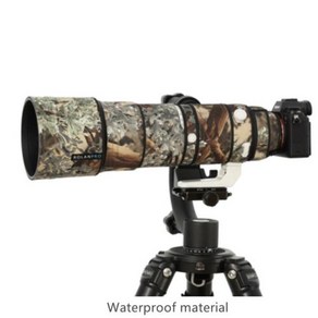 ROLANPRO 렌즈 보호 케이스 소니 FE 200-600mm F5.6-6.3 G OSS SEL200-600G SEL200600G 코트 방수 커버, 4)jungle watepoof B, 1개