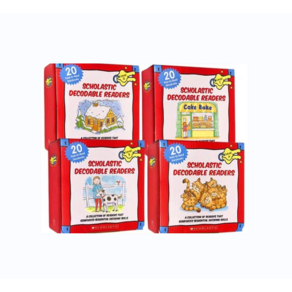 리딩연습 영어원서 디코더블 리더스 시리즈 Scholastic Decodable Reades 4종 80권 (음원)