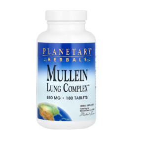 플레네터리허벌스 Mullein Lung 컴플렉스 850mg 180타블렛, 180개, 1개, 180정