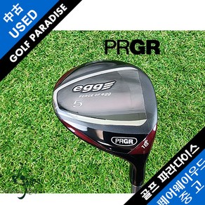 PRGR EGG FORCE OF EGG 18도 SR 깨끗한 중고 5번 우드, 5번 18도 M40 (SR)