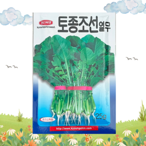 경신종묘 토종조선열무25g, 1개