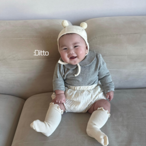 [오늘출발] 디토베베 긴팔카라티 아기봄옷 아기데일리옷