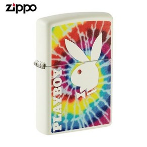 ZIPPO 라이터 야광 48373 Playboy Design 지포라이터 오일+심지+부싯돌 3종세트 포함