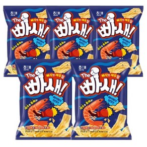 빠새 새우칩, 60g, 5개