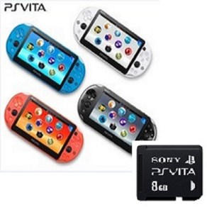 PSVITA 2세대 2005 화이트 + 8기가 포함 정발 중고