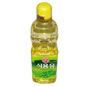 오뚜기 식용유 0.5L 식품 > 장/소스 식용유/오일/참기름 대두유 (콩기름), 500ml, 1개