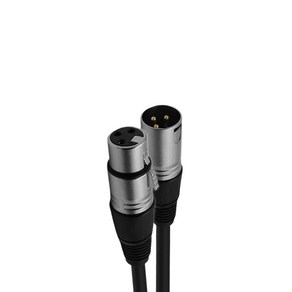 XLR 마이크 케이블 연장 마이크선 캐논잭 라인 잭 연결선 연장선 XLR 1M-2M-3M-5M-10M, 1m