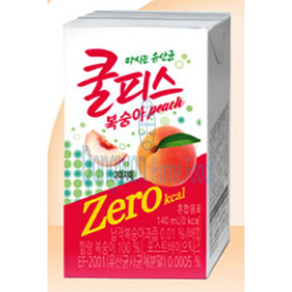 쿨피스복숭아 동원 140MLx24EA, 140ml