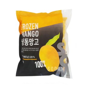 솜 냉동망고 다이스 4kg(1kgx4팩) 베트남산 25mm컷