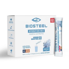 Biosteel 바이오스틸 하이드레이션 믹스 파우더 화이트 프리즈 맛