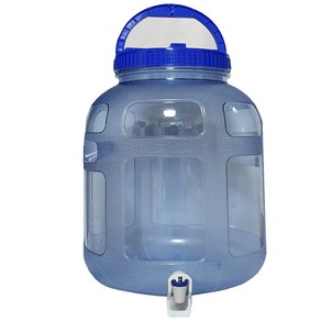 수도꼭지물통 22L/25L/45L 매실통 꼭지달린물통 생수통 과실주병, 22L, 1개