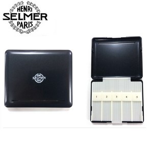 셀마(SELMER) 알토 색소폰 리드 케이스(블랙)/셀마알토색소폰리드케이스/알토전용/10개수납가능/품질우수/ 현음악기, 1개