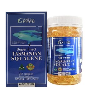 그린헬스푸드 호주 타즈마니아 스쿠알렌 1000mg 365정, 365개