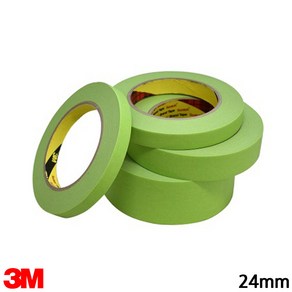 3M 종이 내열 마스킹테이프 233 차량용 24mm x 40M, 1개