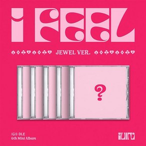 여자아이들 (G)I-DLE - 미니 6집 I feel [Jewel Ve.] 버전 랜덤 발송