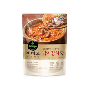 비비고 낙지김치죽 420g, 9개