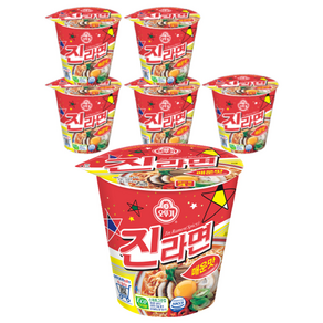 오뚜기 진라면컵 매운맛 65g 60개