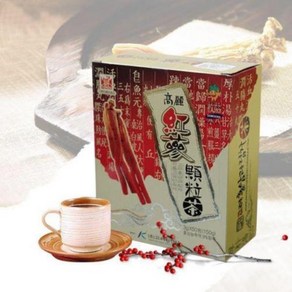 고려홍삼차 100포 과립형태 korean red ginseng tea