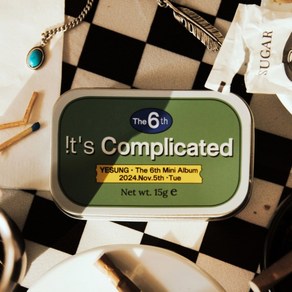 예성 / It s Complicated 미니앨범 6집 (Feelings Ve)(L700001481)(예약)11/6발송