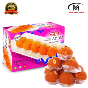 MEZBAN MOTICHOOR LADDU 모티츄르 라두 720G 1개(indian traditional sweet)