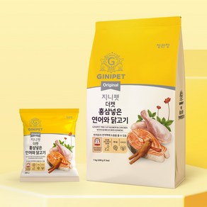 정관장지니펫 더캣 오리지널 홍삼넣은 연어와 닭고기(1kg), 1개, 1kg